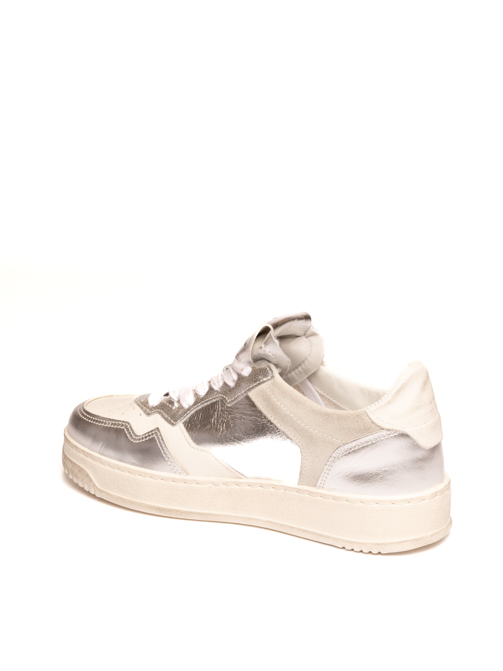 VALENTINO Sneaker laminato silver 95A2501D LAM-SILVER 
