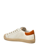 AMA BRAND DELUXE Sneaker snk bianco/beige SNK 4512-BIA/BEIGE 