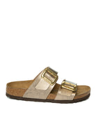 BIRKENSTOCK Sandalo sidney lamintato taupe SYDNEY 1029372-TAUPE 