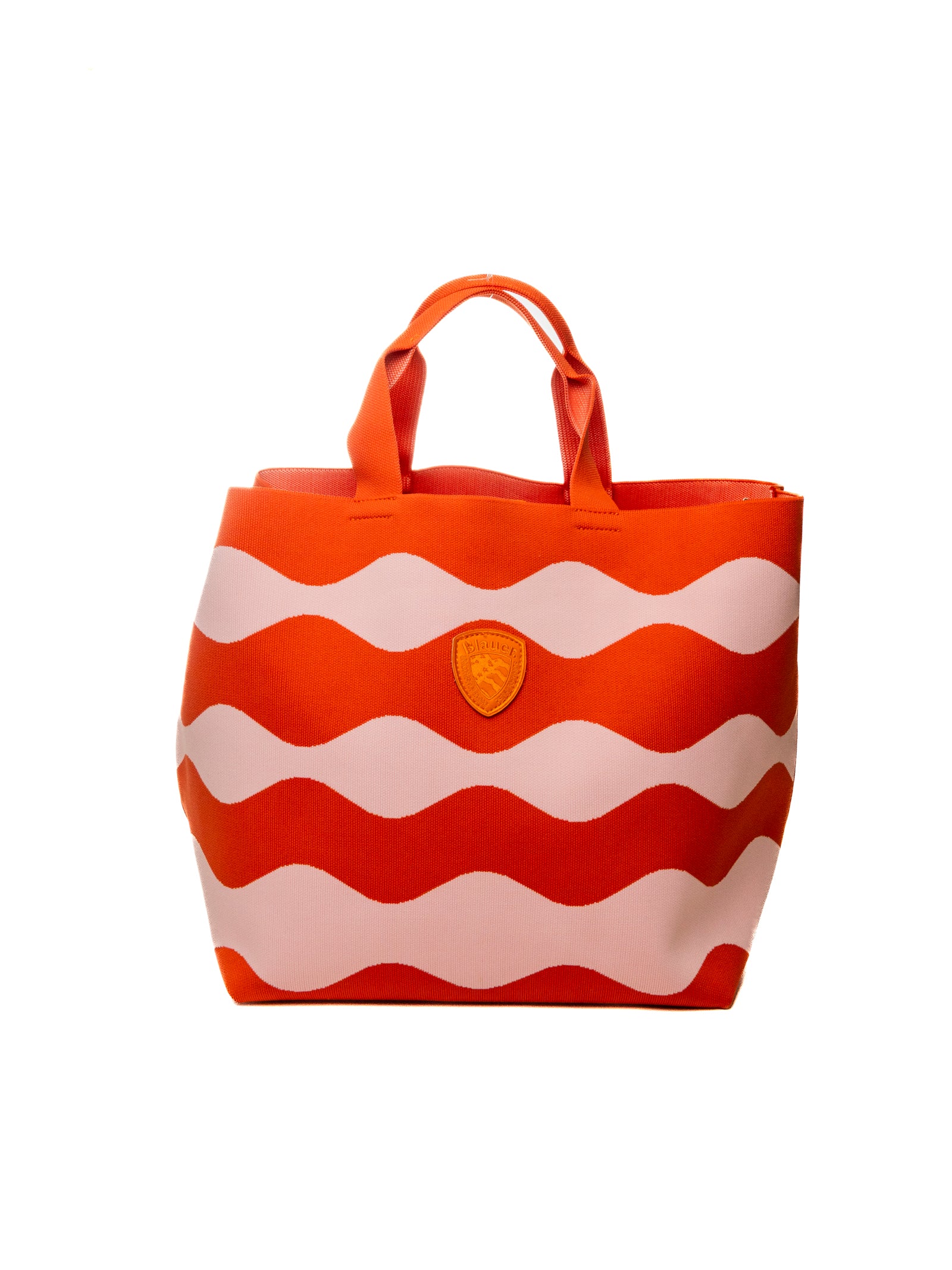 BLAUER borsa a mano arancione/rosa BASKET01 KNITTED-ORA/PINK 