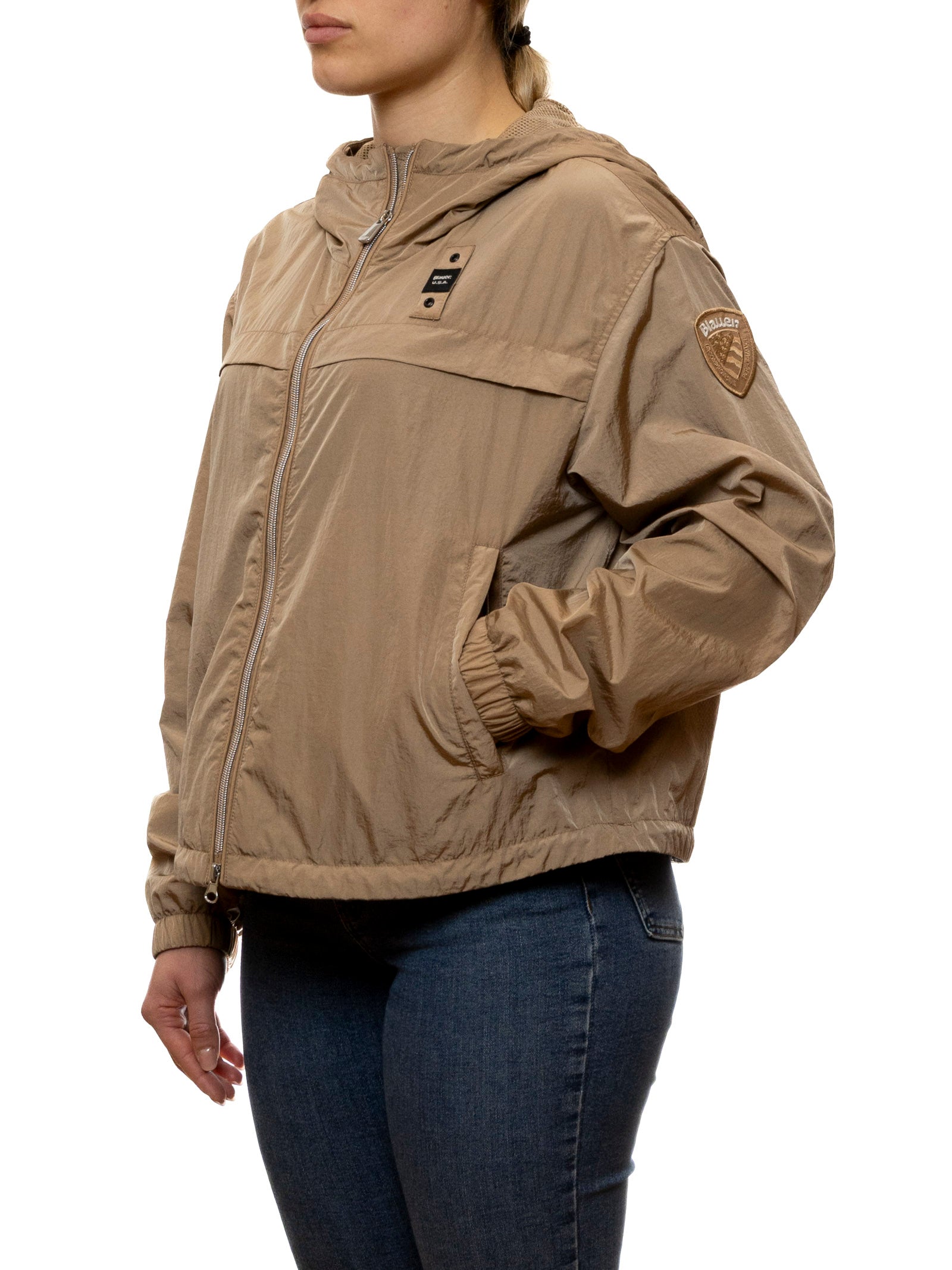 BLAUER giubbino burrage beige C01215 BURRAGE-327 