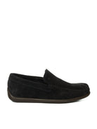 FRAU mocassino camoscio blu 14F4 CASTOR-BLU 