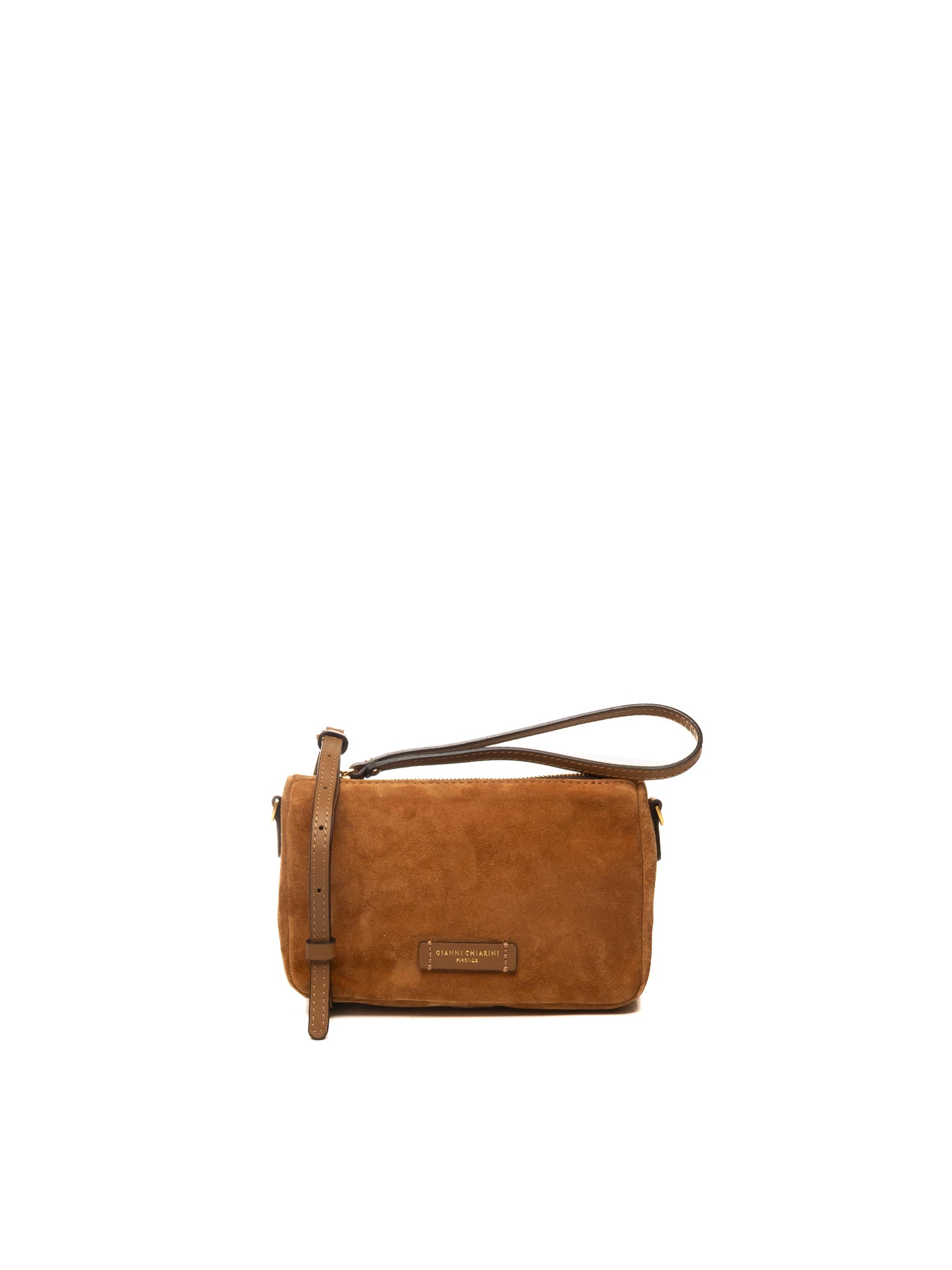 GIANNI CHIARINI borsa mini nora pouch marrone 10224 NORA POUCH-1478 
