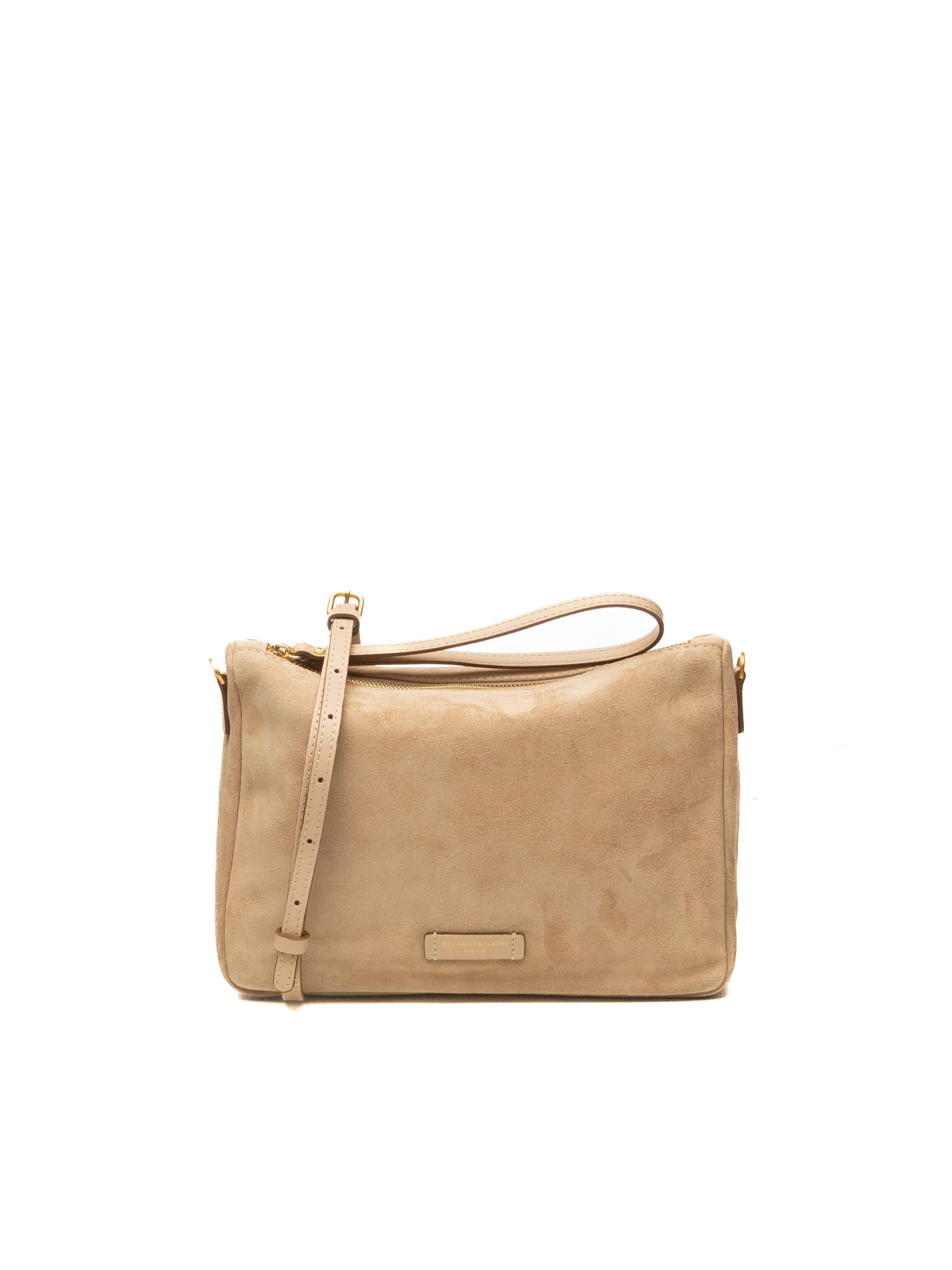 GIANNI CHIARINI borsa a spalla nora pouch beige 10225 NORA POUCH-9308 