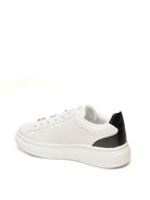 GUESS Sneaker fionia charme bianco/nero FLJFIO ELE12 FIONIA-WHT/BLK 