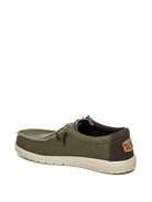 HEY DUDE Slip on wally braided verde 40003 WALLY BRAIDED-3CI 