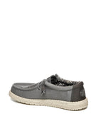 HEY DUDE Slip on wally stretch canvas grigio 40700 WALLY STRETCH CANVAS-1XA 