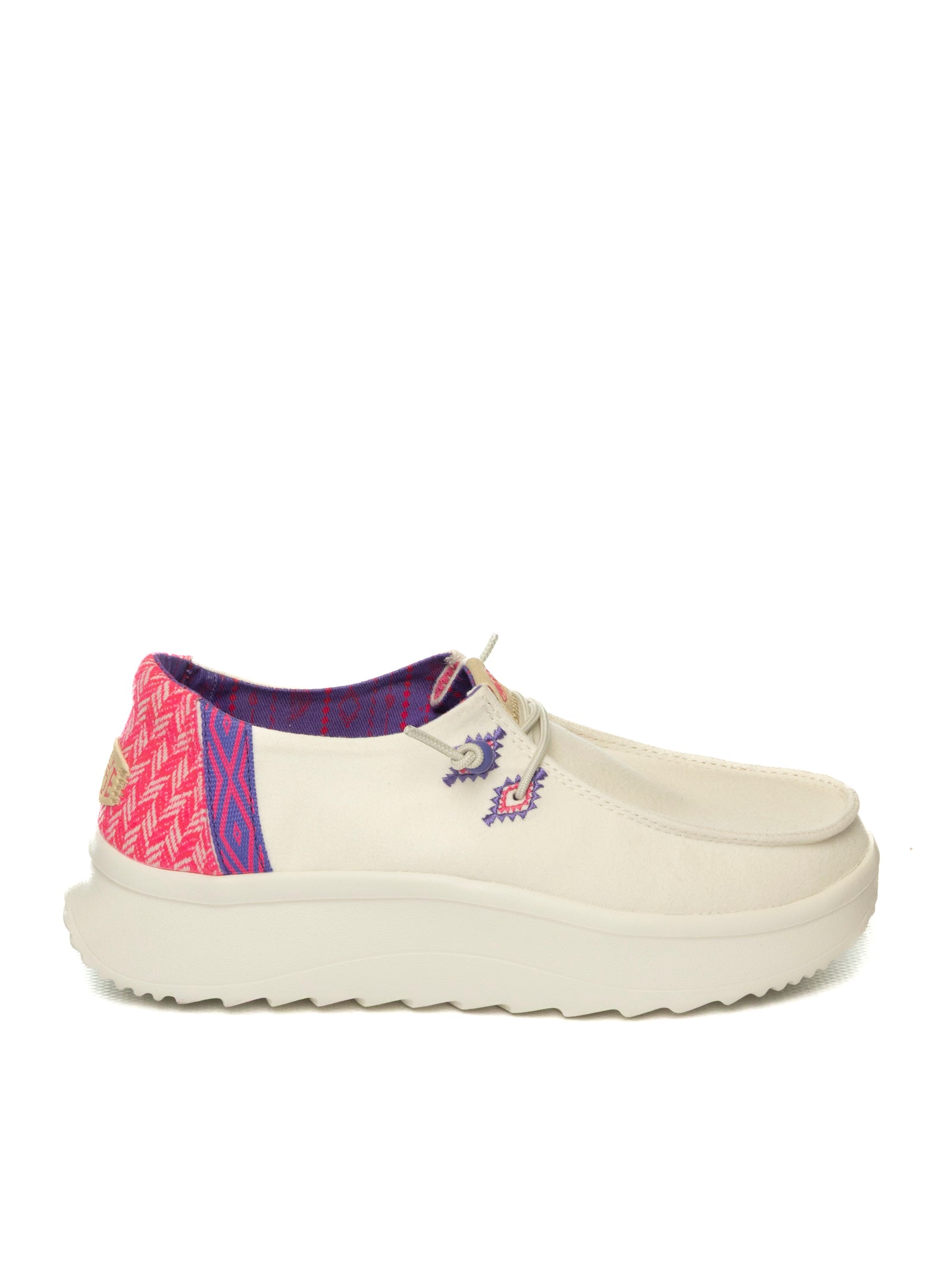 HEY DUDE slip on wendy peak bianco/multi 41946 WENDY PEAK-102 