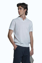 IMPURE polo cotone bianca CLARK COTONE-C24 