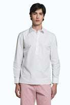 IMPURE camicia cotone bianca CLEVELAND COTONE-C24 