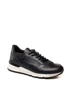 NERO GIARDINI Sneaker pelle blu E500640 DELAVATO-INCANTO 