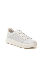 NERO GIARDINI Sneaker pelle traforata bianco E615274 SKIPPER-707 