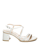 NERO GIARDINI Sandalo pelle bianco E615740 PANDORA-BIANCO 