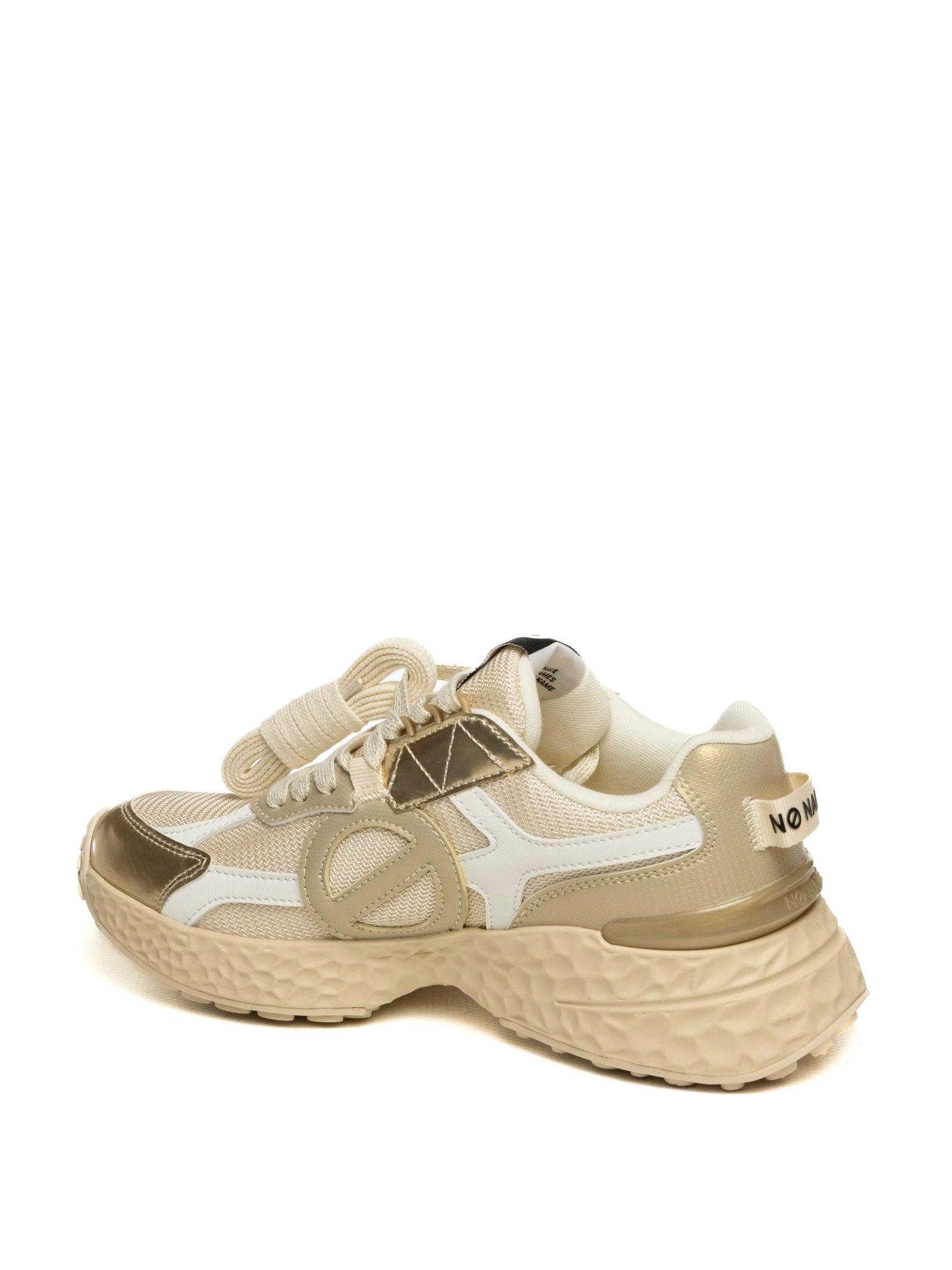 NO NAME sneaker carter 2.0 beige/oro CARTER2.0 SUEDE-BEIGE/GOLD 
