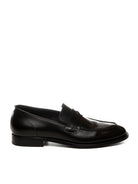 PANTANETTI Mocassino spazzolato nero 18602 REIMS-NERO 