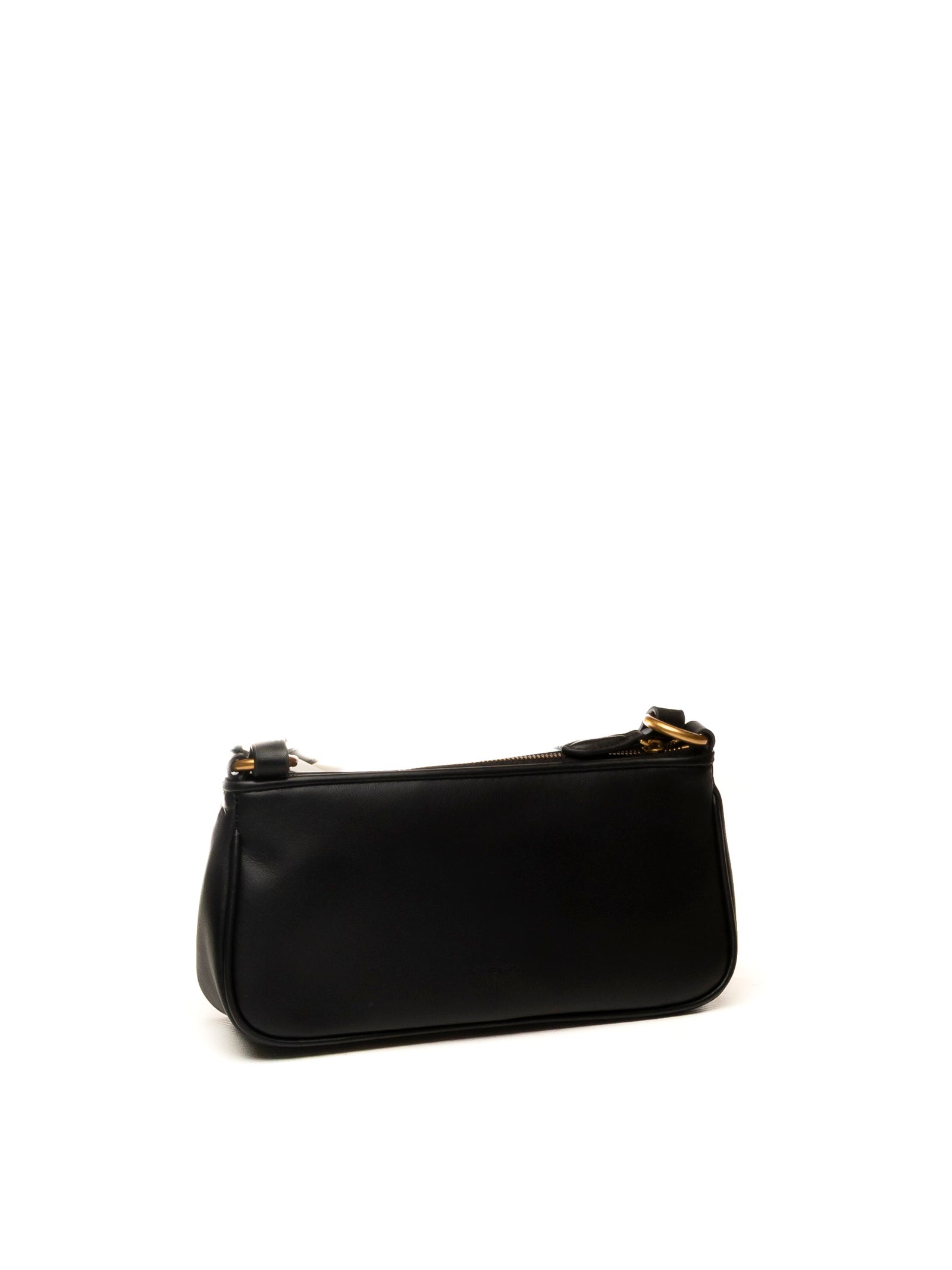PINKO borsa a spalla half moon nera/oro 105069-A0QO HALF MOON-Z99Q 