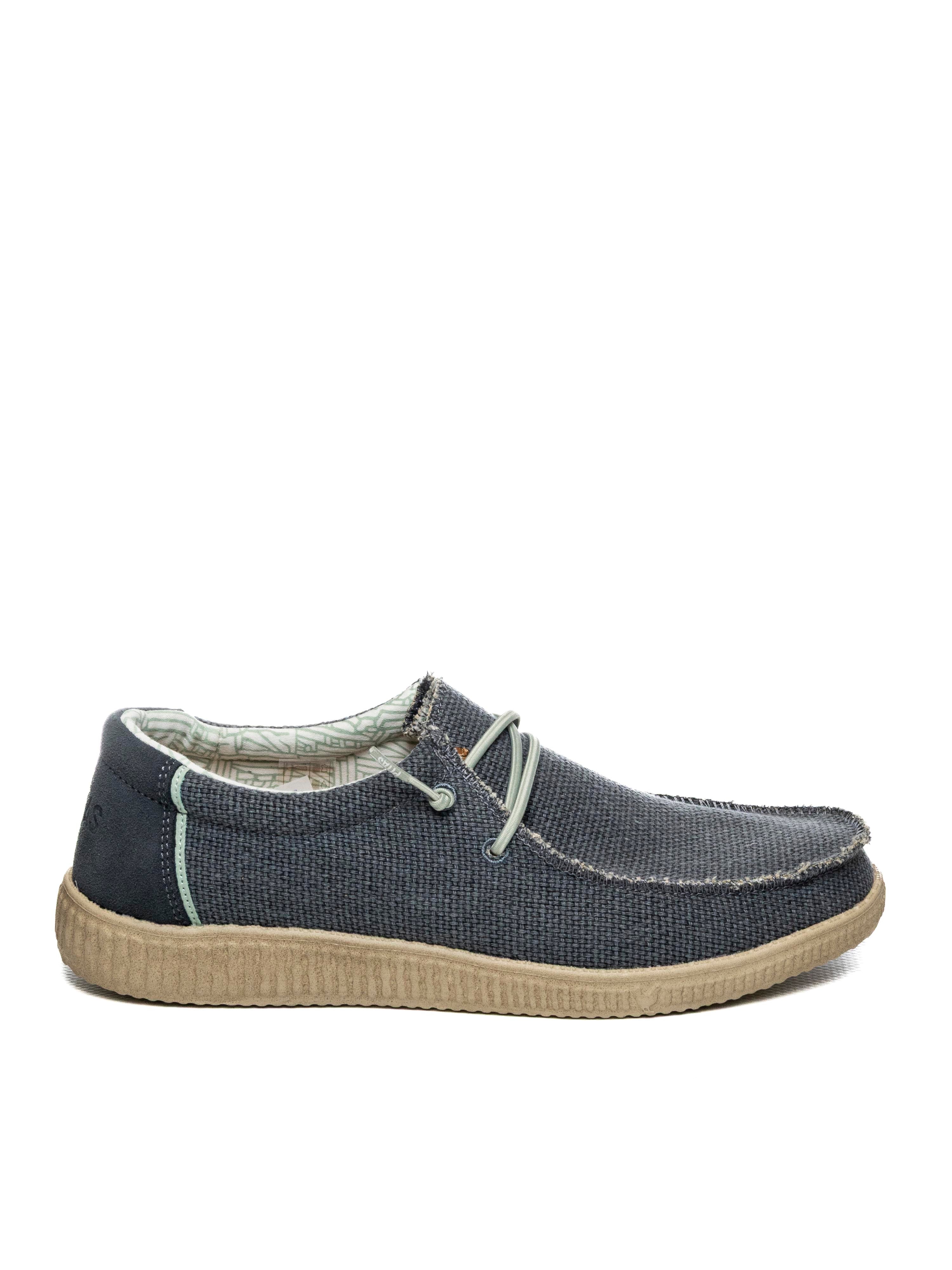 PITAS slipon steve azzurra STEVE TESSUTO-AZUL 