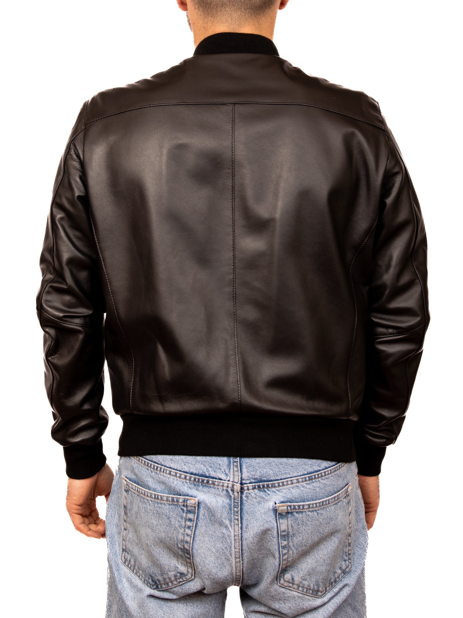 PK BY PASKAL giubbino nappa nero 789 NAPPA-NERO 