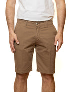 QB24 bermuda cotone beige 0126148 COTONE-BEIGE 