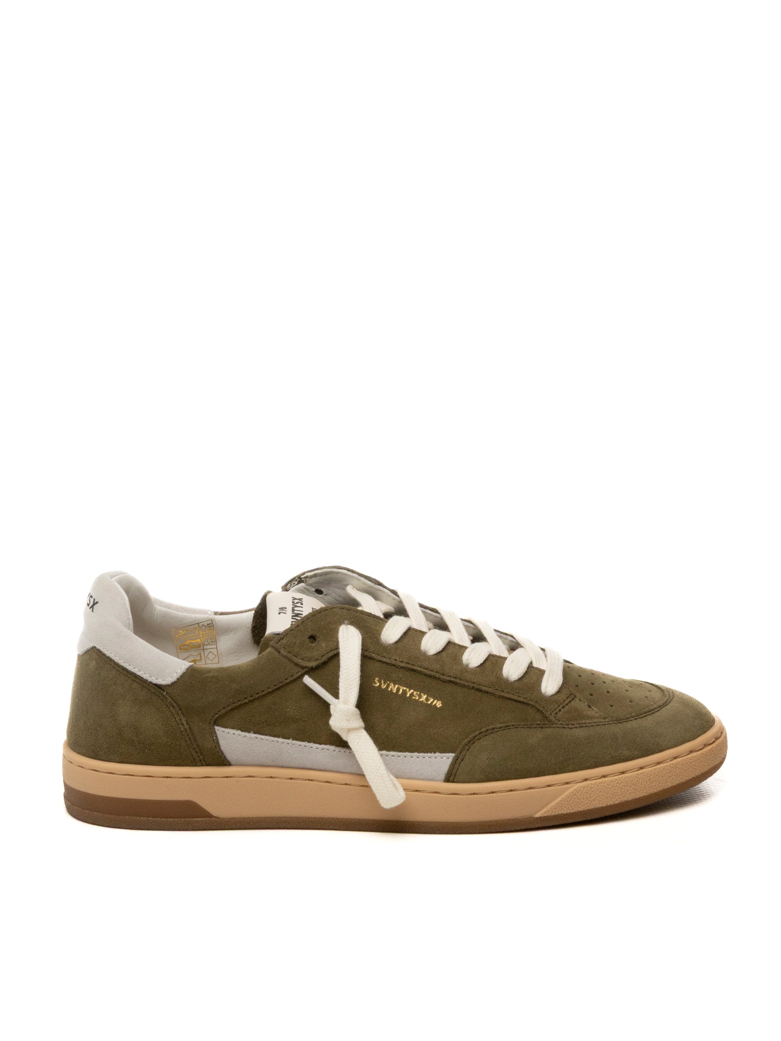 THE 76 Sneaker stay camoscio militare STAY U CAM/VERDE 