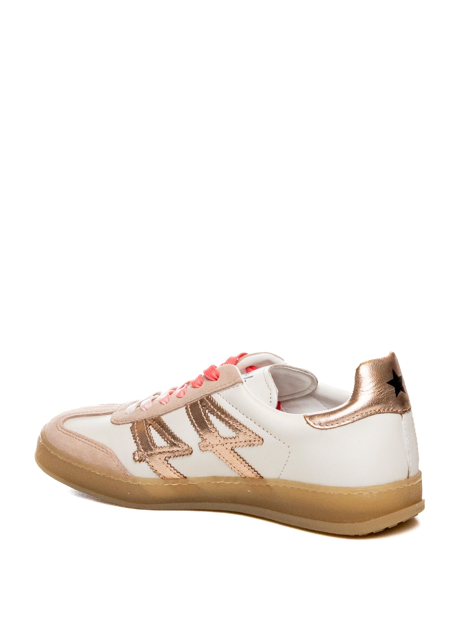 UP44 sneaker bianco/rosa W14 PEL/SUE-BIA/CIPRIA 