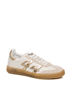 UP44 sneaker bianco/platino W3 PEL/SUE-BIA/PLATI 